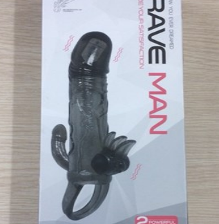 Bao đôn quay đeo rung 2 đầu Brave Man - BD13A