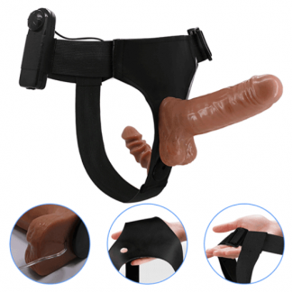 Dương vật đai đeo 2 đầu - DC65D