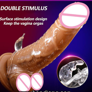 Bao đôn size nhỏ có quay đeo nhánh thỏ - BD47