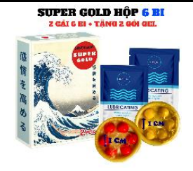BCS Gold Sóng Thần 6 BI + 2 gel gói