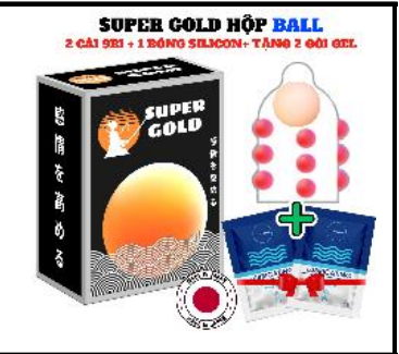 BCS Gold BALL + 2 GEL GÓI